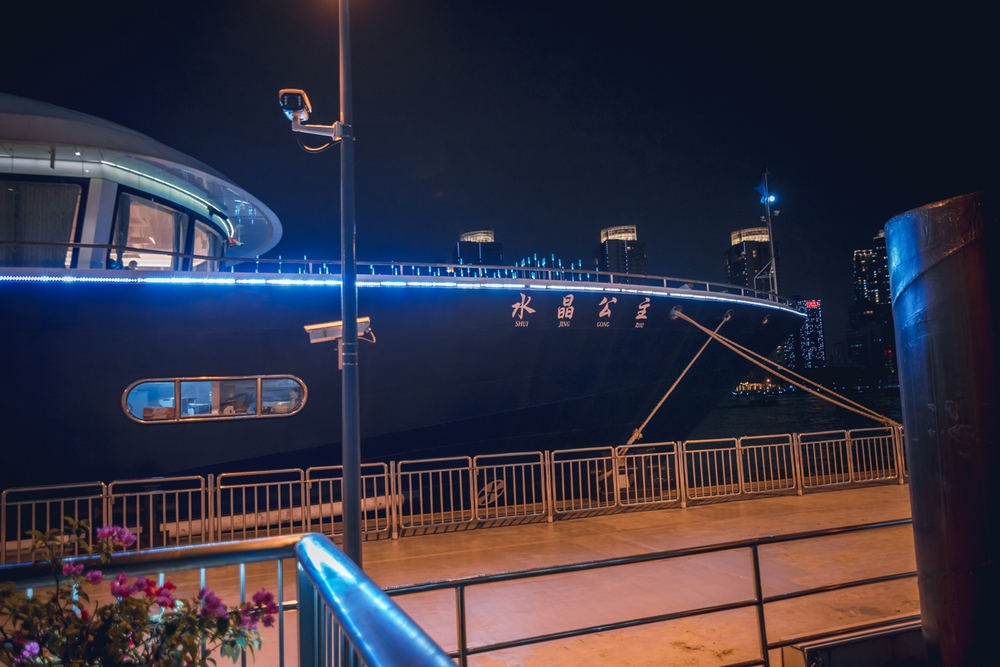 "黄浦江游轮租赁"——水晶公主号